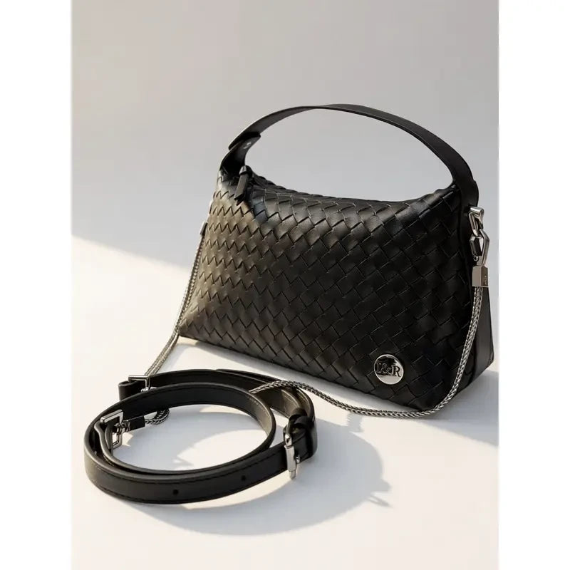 Genuine Leather Socialite Bag