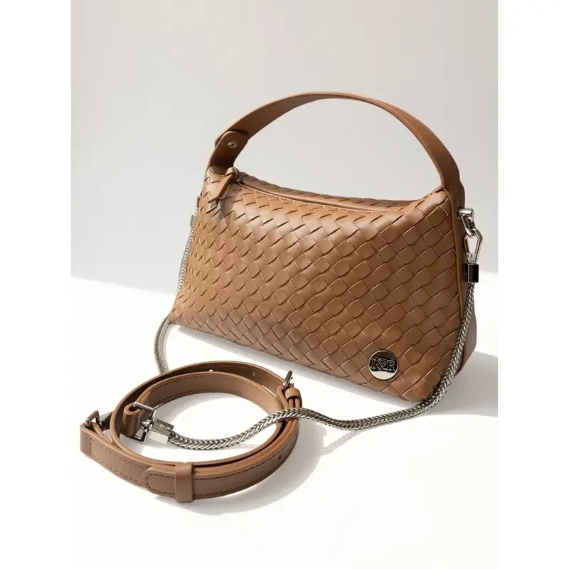 Genuine Leather Socialite Bag