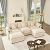 Modular U-Shaped Sectional Sofa