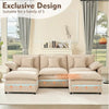 Modular U-Shaped Sectional Sofa