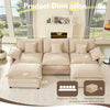 Modular U-Shaped Sectional Sofa