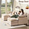 Modular U-Shaped Sectional Sofa