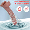 Realistic Silicone Suction Dildo