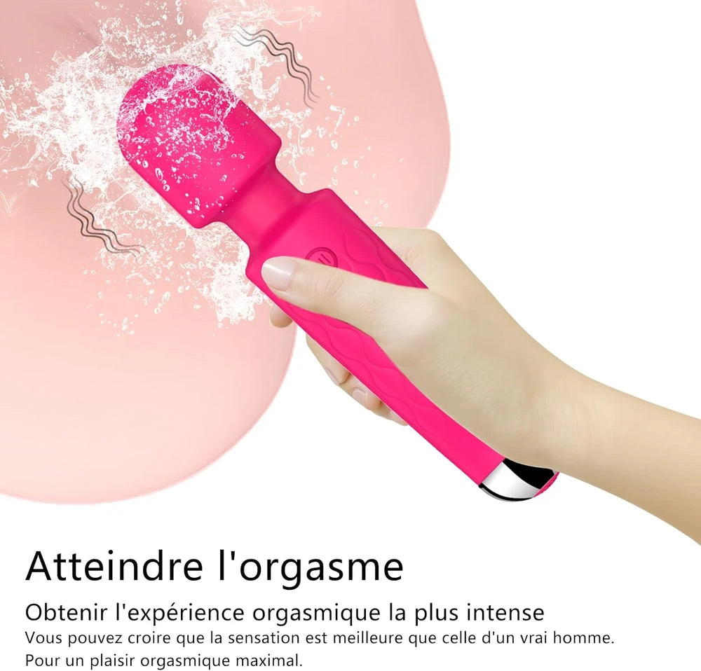 Waterproof Silicone Wand Massager