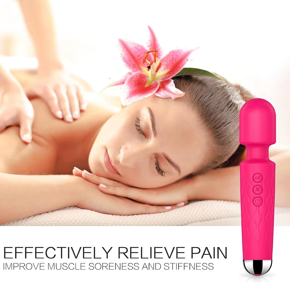 Waterproof Silicone Wand Massager