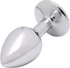 Jewel Adorned Metal Butt Plug