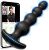 Vibrating Silicone Anal Beads
