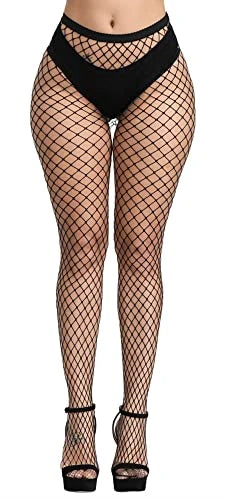 Henwarry Fishnet Thigh High Tights