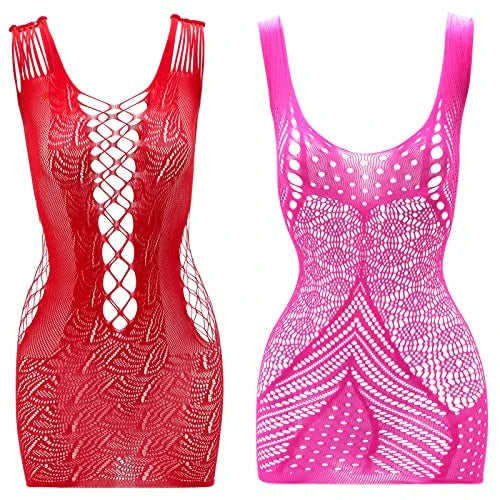 10 Piece Fishnet Lingerie Bodysuits