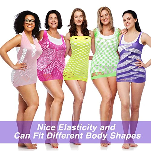 10 Piece Fishnet Lingerie Bodysuits