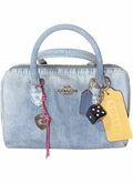 Coach Denim Rowan Crossbody NWOT