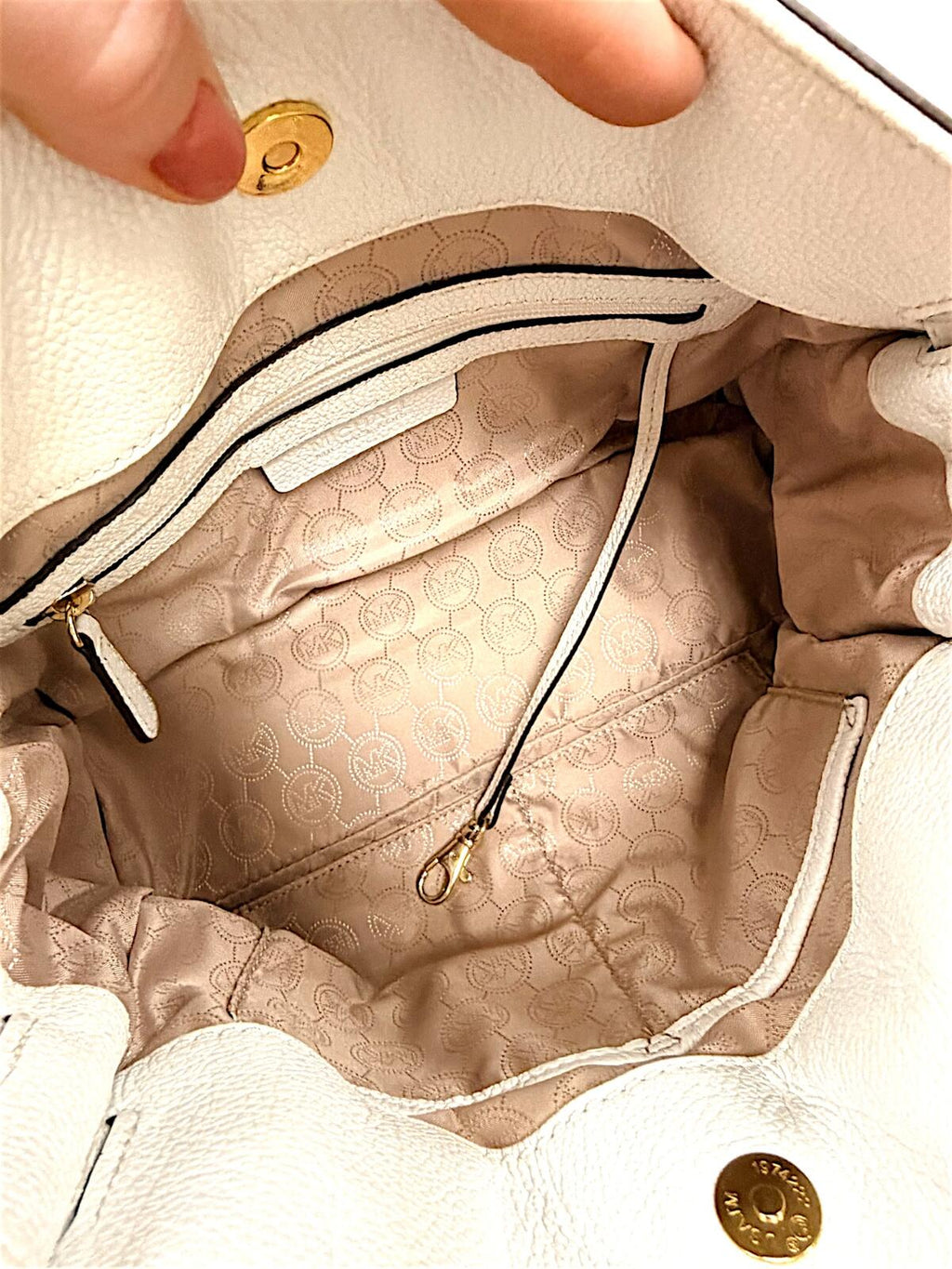 Michael Kors Pink Ombré Colorblock Leather Top Handle Satchel Handbag