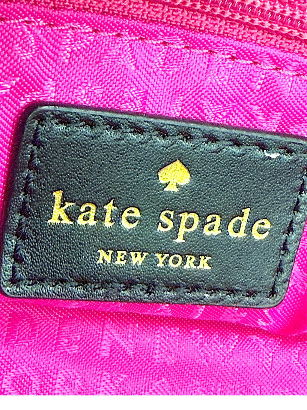 Kate Spade New York Straw and Leather Crossbody Bag