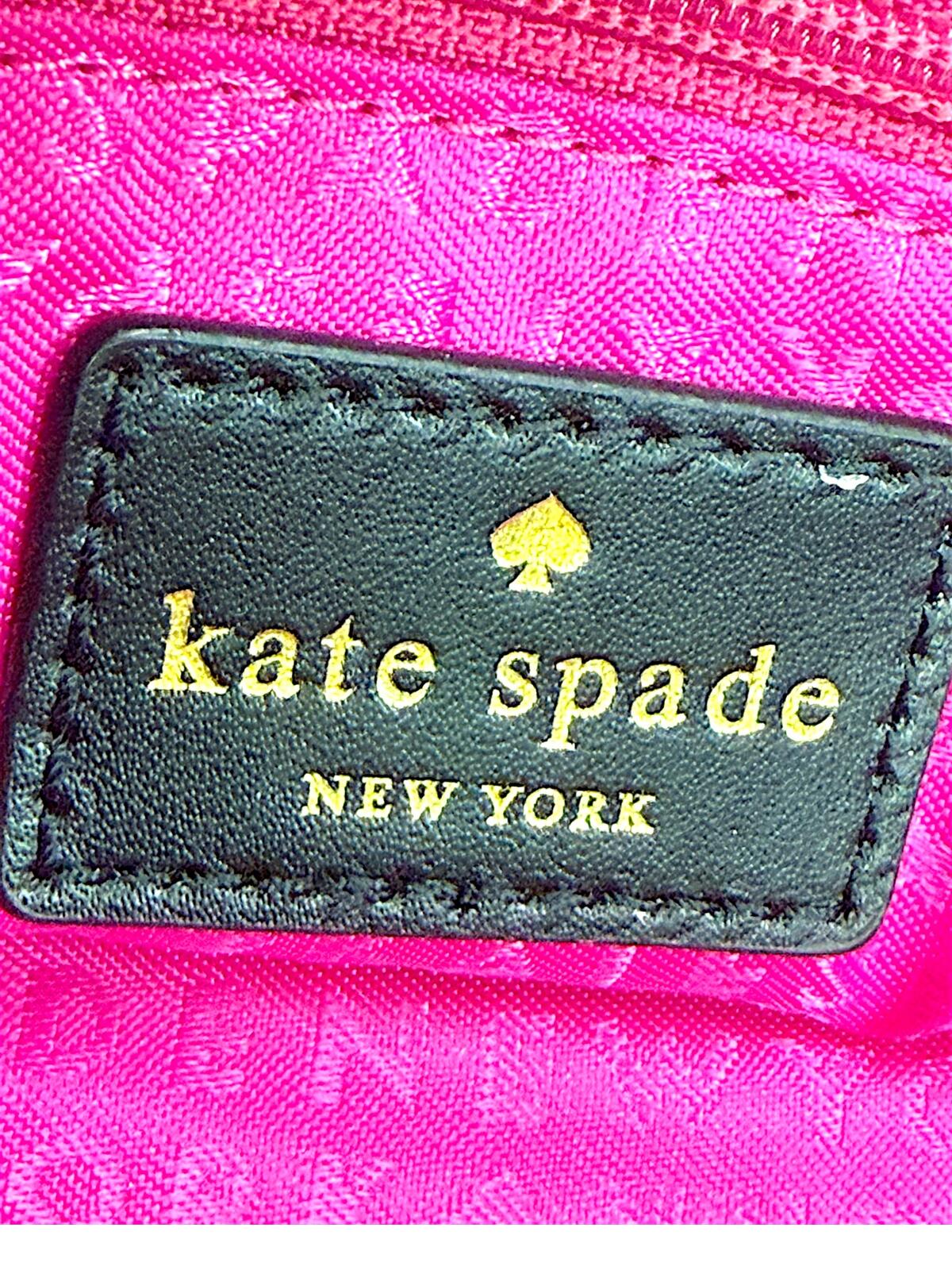 Kate Spade New York Straw and Leather Crossbody Bag
