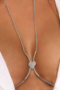 Heart Charm Underbust Body Jewelry