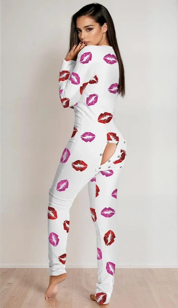 Sexy Open Back Long Johns