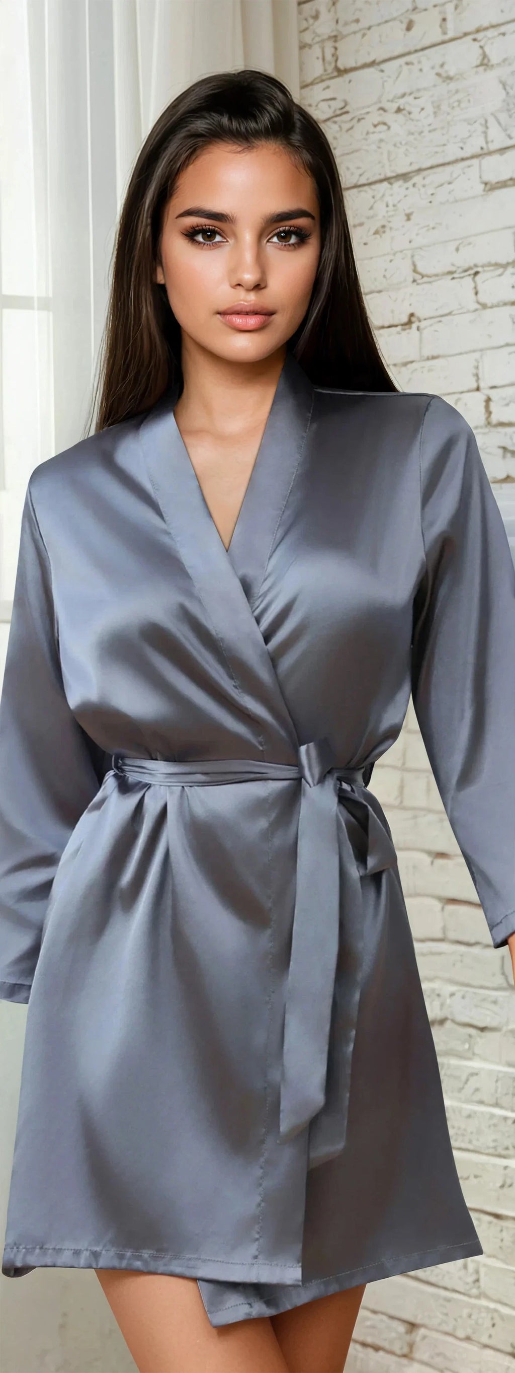 Classic Satin Robe
