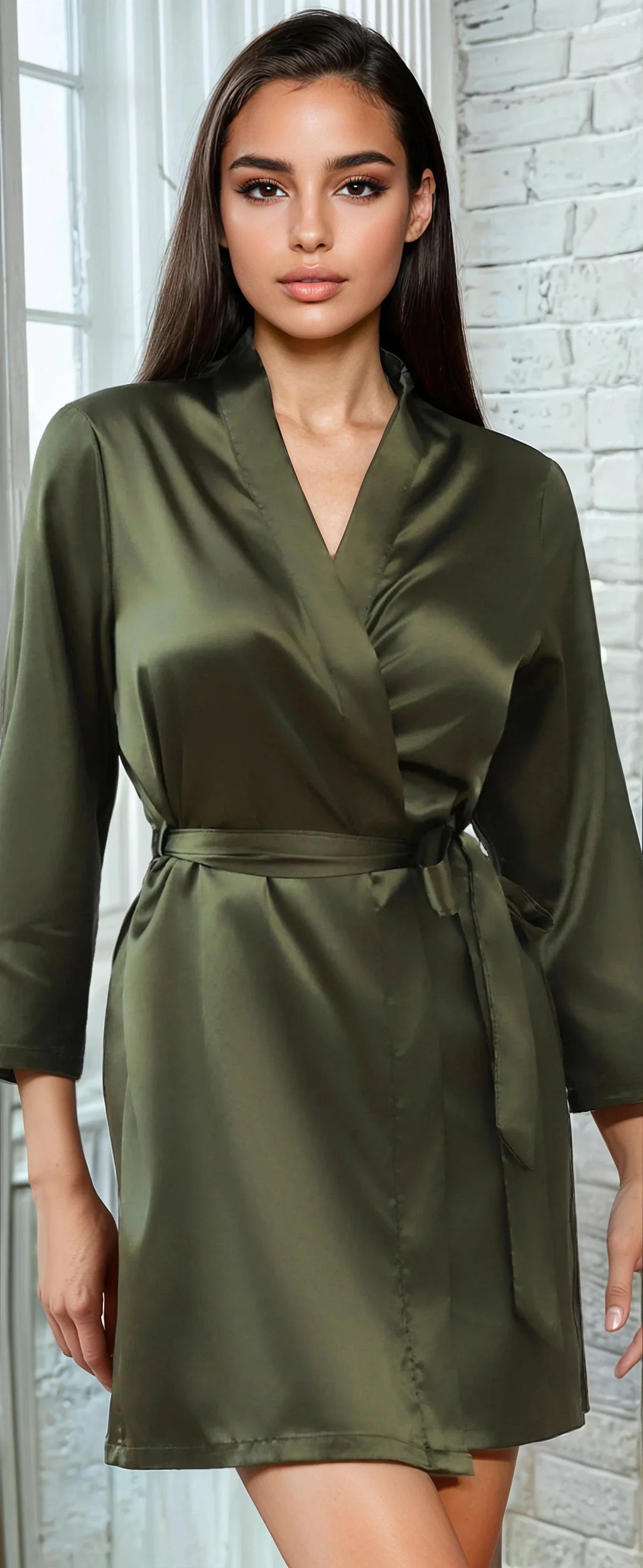 Classic Satin Robe