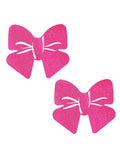 Hot Pink Bow Pasties