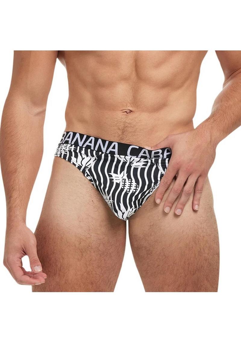 Banana Cabana Lounge Brazilian Bikini Tropical Print