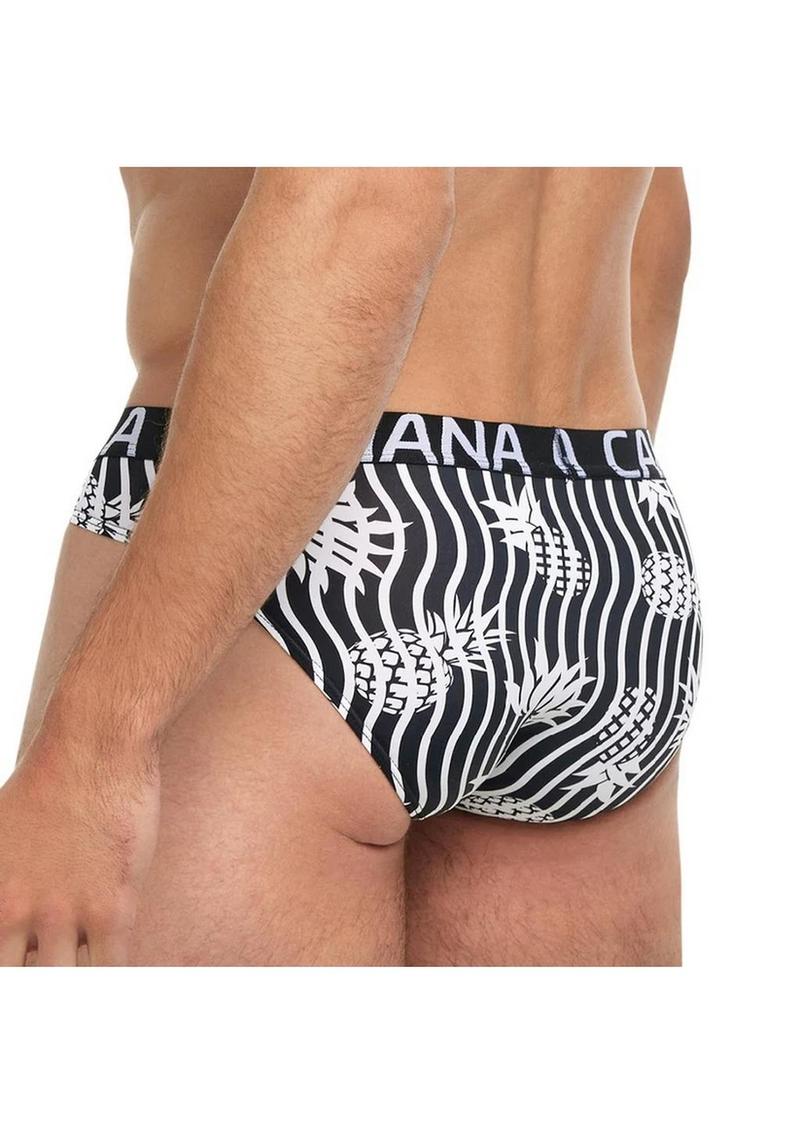 Banana Cabana Lounge Brazilian Bikini Tropical Print