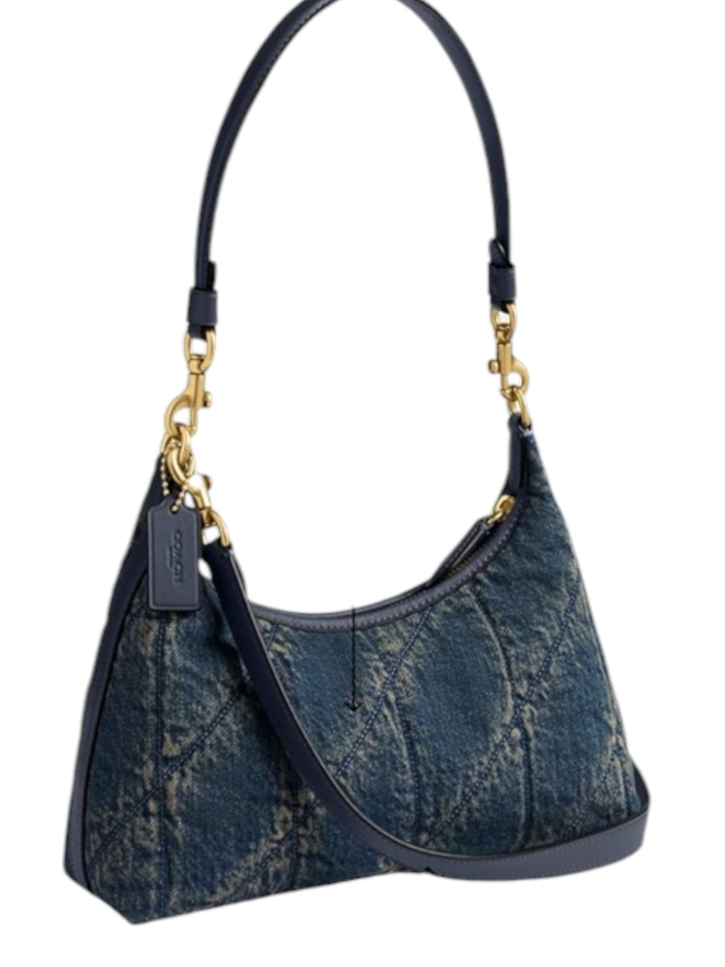 Coach Juliet Denim Shoulder Bag 25 Gold Hardware New with Tags