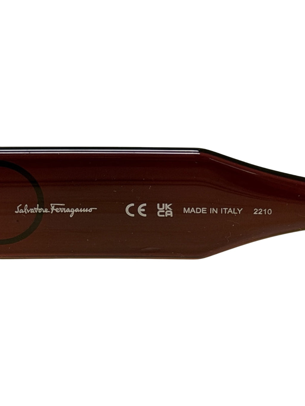 Ferragamo Brown Gradient Lens Sunglasses with Gold Logo Detail
