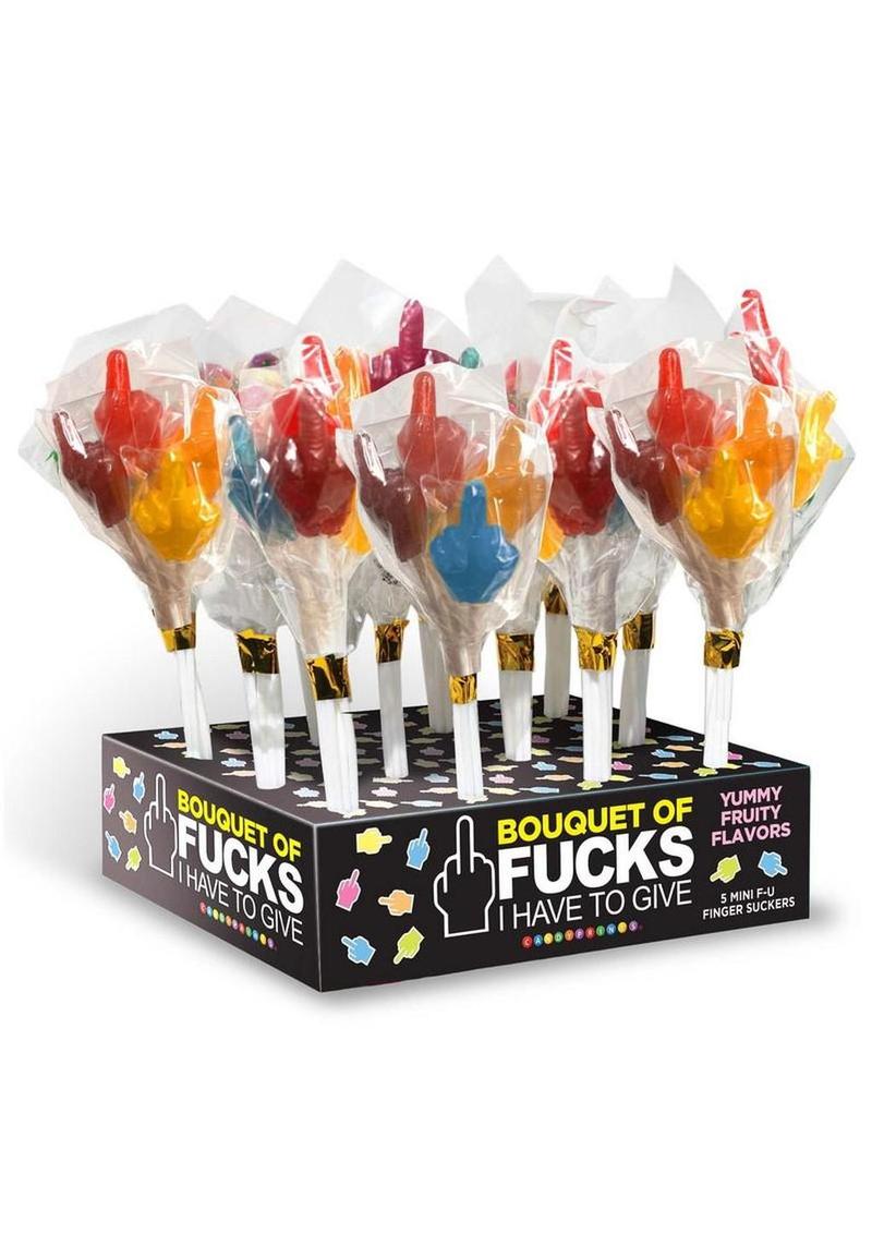 Bouquet of Fucks I Have to Give Finger Suckers