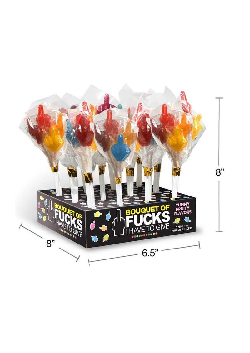 Bouquet of Fucks I Have to Give Finger Suckers