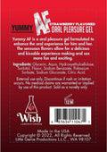 Yummy AF Strawberry Flavored Oral Pleasure Gel